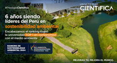 Más que un campus verde: Universidad Científica del Sur lidera en sostenibilidad