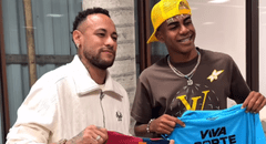 Lamine Yamal pasa vacaciones con Neymar en Brasil y el encuentro desata furor en redes sociales