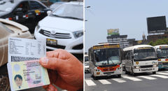 Todas las faltas graves de conductores de buses y combis no restan puntos en las licencia de conducir: proyecto de ley propone cerrar vacío legal