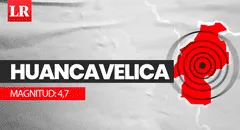 Temblor de magnitud 4,7 se sintió en Huancavelica hoy, según IGP