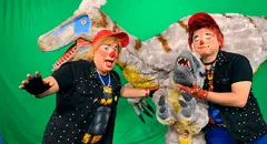 Circo 'Dinosaurios Gigantes Caminantes' busca impresionar con su Titanosaurus de 8 metros de altura
