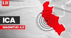 Temblor de magnitud 4,0 se sintió en Ica hoy, según IGP