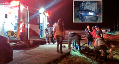 Jóvenes quedan graves tras despiste y volcadura de vehículo en la vía Coata–Juliaca