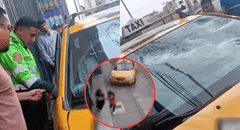 Liberan a taxista que atropelló a dos niñas en Breña: chofer habría manejado ebrio, según testigos