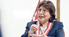 Delia Espinoza advierte al Ministerio del Interior que una intervención de la PNP en la Fiscalía sería ilegal