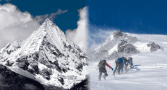 Inician rescate de cuerpos de montañistas desaparecidos en nevado de Áncash para ser velados
