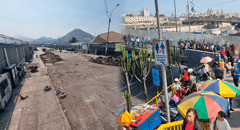 Desalojan a comerciantes del puente Balta en el Cercado de Lima tras intervención de la MML