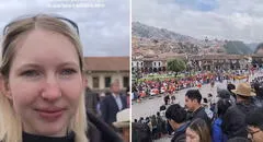 Historiadora rusa se emociona hasta las lágrimas al presenciar desfile andino en Cusco: “Tradiciones incas vivas”