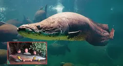 Así luce el pez más grande del mundo que supera los 3 metros y pesa 226 kg: su hábitat natural está en Perú
