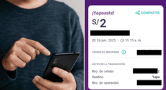 Peruano enviaba 'propinas' a sus hijos a través de Yape y las presentó como pensión alimentaria: juez desestimó el argumento y lo sentenció