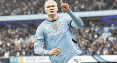 Erling Haaland llegó a los 300 goles con tan solo 24 años: ¿cuántos goles hicieron Cristiano Ronaldo y Lionel Messi?