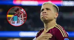El gesto de Yeferson Soteldo con un niño venezolano que conmovió a las redes en el Mundial de Clubes: “Es un buen tipo”