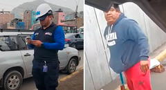 Chofer destroza su auto con una comba para evitar intervención de ATU: tenía más de S/200.000 en papeletas