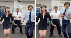 Japoneses bailan 'Como una boa' de Corazón Serrano para celebrar que Japón exoneró visas a peruanos