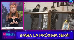 Pamela López y su novio Paul Michael se quedaron afuera de ‘Cochinola’ y Magaly Medina lo disfruta: “Querían entrar gratis”
