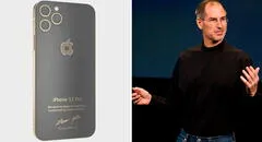 El iPhone más exclusivo de Apple: solo hay 10 unidades y tienen un trozo de la polera de Steve Jobs