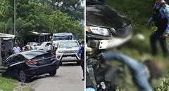 Detienen a hombre tras matar frente a la Policía a sicario que baleó a sus dos hijas en Honduras