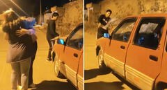 Familia peruana ‘bendice’ con cerveza su nuevo auto Tico y son felicitados en redes: “Buen comienzo”