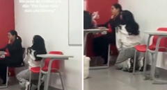 Estudiante suplica de rodillas a su profesora para aprobar el curso: escena genera polémica en redes