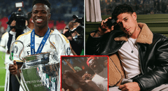 Vinicius Junior es captado junto a modelo venezolana vinculada con Hugo García: filtran sorpresivas imágenes