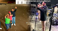 Agrupación musical realiza concierto, pero cantan solo para 3 personas y en redes los trolean: “Casa llena”