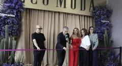 Así luce 'Ecomoda', empresa de 'Betty, la fea', que se construyó para anunciar la segunda temporada de la serie de Prime Video