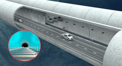 Este país construirá la carretera submarina más profunda del mundo: estará a 400 metros bajo el suelo y unirá dos ciudades