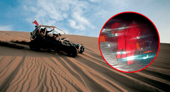 Suspenden paseos con carros tubulares en dunas de Nasca tras muerte de turista francés