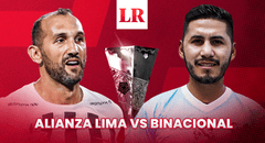 ¿A qué hora juega Alianza Lima vs Binacional EN VIVO HOY y qué canal transmite el partido por el Torneo Apertura 2025?