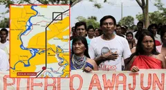 Gobierno awajún demanda a Petroperú por derrame de 3,000 barriles de crudo: niños recogieron el petróleo sin protección