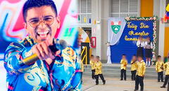 Escolares de colegio en Piura roban corazones con imitación del Grupo 5 por el Día del Maestro: “Tiembla Christian Yaipén”