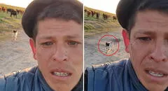 Hombre fue despedido por su jefe y llora al separarse del perrito que lo acompañó 11 años al trabajo: “Lo voy a extrañar”