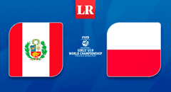 Perú vs Polonia vóley sub-19 EN VIVO HOY: transmisión online del partido por el Mundial