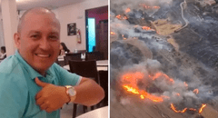 Colombiano deja sentido mensaje a sus hijas antes de morir en trágico incendio en España: "Perdónenme, me quedo sin aire, las amo"