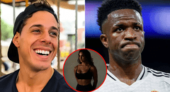 Hugo García hace polémico TikTok en medio de salidas entre Vinicius Jr. e Isabella Ladera: "De cerca es más feo todavía"