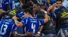 Emelec derrotó 2-0 a Vinotinto FC con asistencia de Christian Cueva y un golazo de José Cevallos