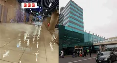 Usuarios del nuevo Aeropuerto Jorge Chávez captan alarmantes filtraciones de agua otra vez: colaboradores de limpieza habrían sido alertados