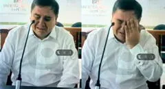 Sujeto que estrelló su auto contra restaurante El Charrúa rompe en llanto y se justifica en audiencia: “Cuando peleé, perdí mis lentes”
