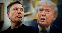 Donald Trump califica de desastre a Elon Musk tras anunciar partido político: "Descarrilado por completo"