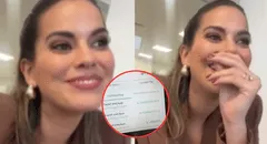 Valeria Piazza mostró cómo el ganador de los S/17 millones de La Tinka recibió su premio y quedó sorprendida: "Yo realmente festejo"