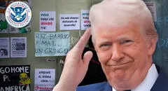 Trump y DHS le dice a inmigrantes que se ''autodeporten'' de EEUU si quieren protestar contra la gentrificación en México