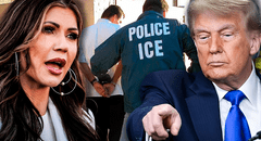Trump y Kristi Noem ponen a inmigrantes de estas nacionalidades en riesgo de deportaciones tras quitarles importante beneficio en 2025