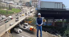Puentes en Lima colapsarían ante sismo de considerada magnitud, según ingenieros civiles: llevan años sin tener mantenimiento