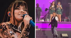 Madre de Briela Cirilo se roba el show en concierto de Corazón Serrano y fans reaccionan: "Son igualitas"