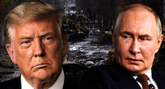 Trump acusa a Putin de causar muchas muertes en Ucrania y asegura que no quiere el fin de la guerra: "Nos echa mucha m*****"