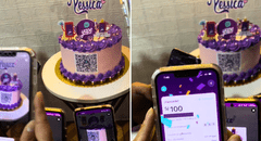 Joven colocó QR de Yape en su torta de cumpleaños para que sus amigos le 'yapearan' y redes estallan: "Visionaria"