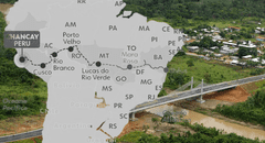 Tren bioceánico Brasil–China costaría hasta US$100.000 millones