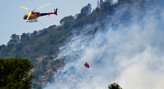 Incendio en Tarragona: fuego arrasa con 3.137 hectáreas y humo se extiende por Valencia y Murcia en España