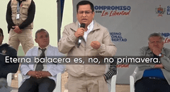 Ciudadano encara a ministro César Vásquez por inseguridad en Trujillo: "Es ciudad de la eterna balacera, no primavera"