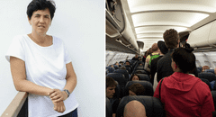 Enfermera con discapacidad visual logró salvar la vida de un bebé que sufrió un paro cardíaco durante un vuelo en España